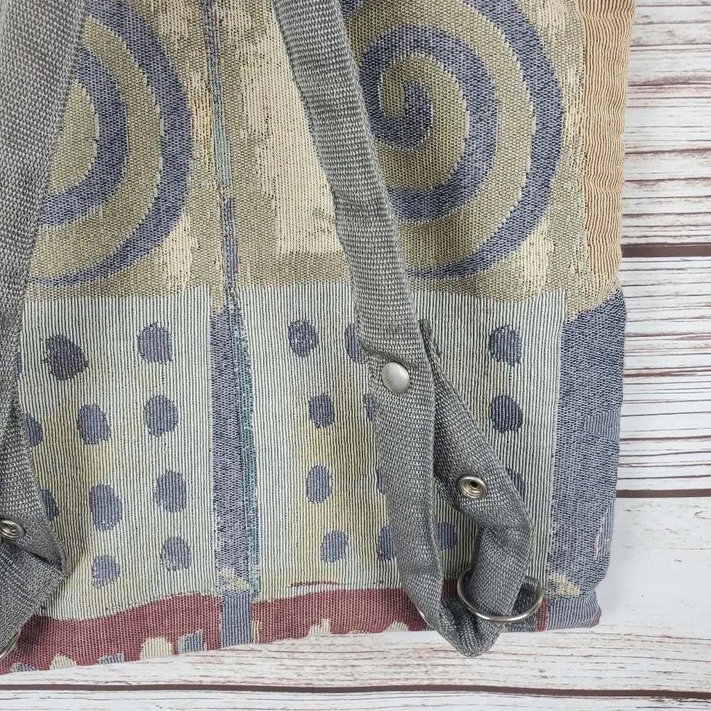 Carson Rogers Carogi Convertible 4-Way Backpack Sling Tapestry Bag